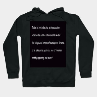 William Shakespeare`s Hamlet Hoodie